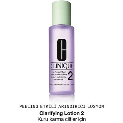 Clinique Clarifying Lotion2 - Karma Ciltler İçin Temizleyici Tonik 200ml