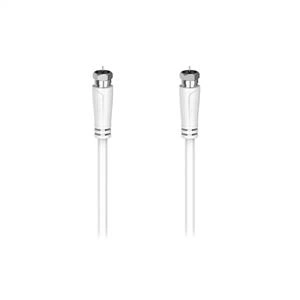HAMA HM.205063 SAT KABLO F FİŞ- F FİŞ 90DB 1.5M- (BEYAZ)