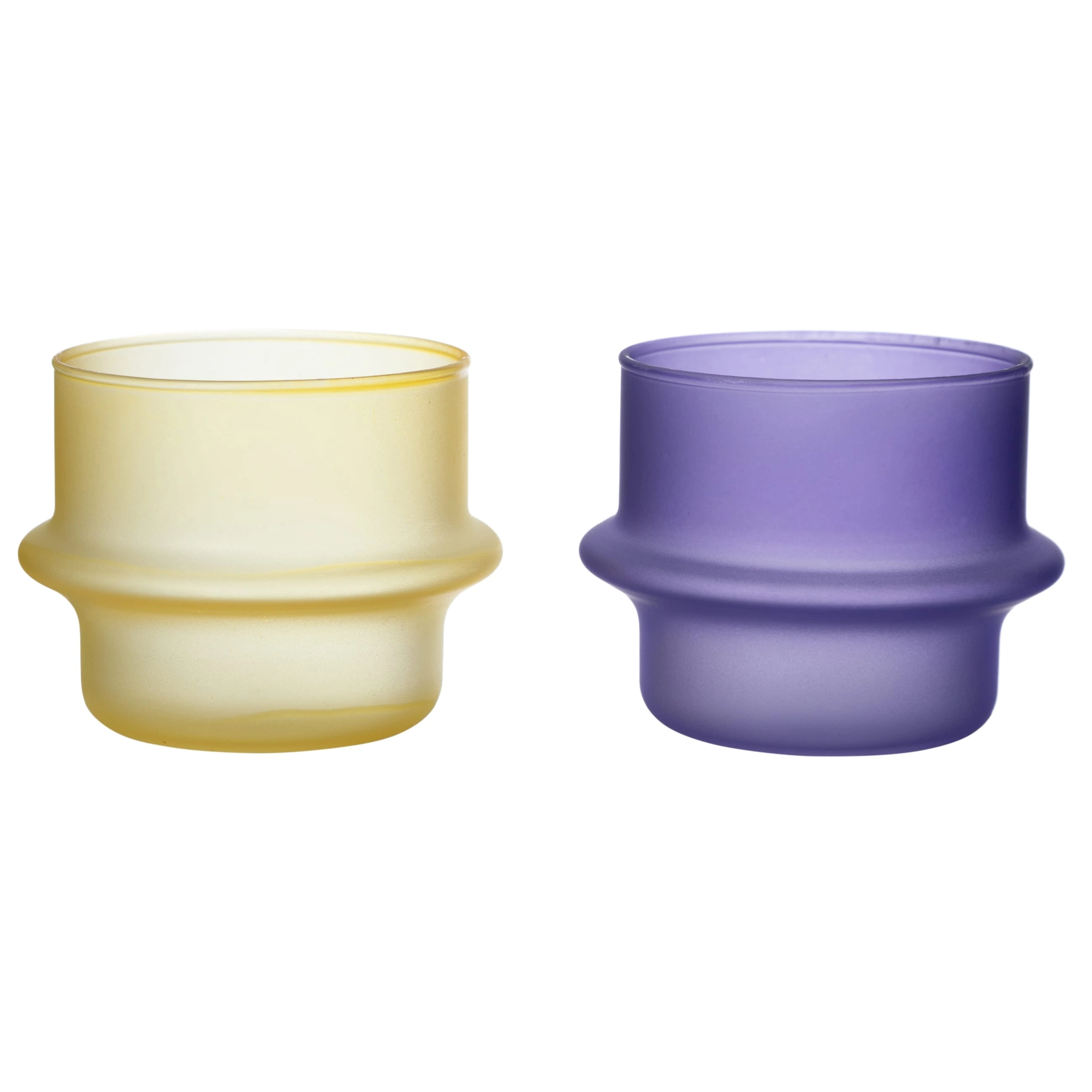 Mudo Home X İDEALİST Duo Bardak 2'Li Set Sarı&amp;Mor