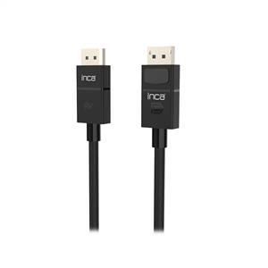 INCA IDPD-30 DisplayPort To DisplayPort 8K (7680 X 4320) @60 Hz Kablo 2m - Siyah