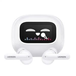 UGREEN HiTune T6 Magic Aktif Gürültü Engelleyici Ekranlı Kablosuz TWS Kulaklık - Beyaz