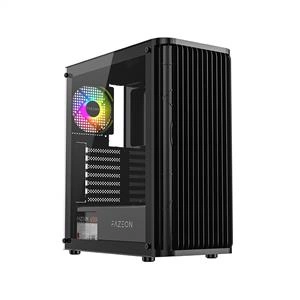 FAZEON F20 650W 80PLUS BRONZE Mesh 4x120mm ARGB Fanlı E-ATX Siyah Bilgisayar Kasası