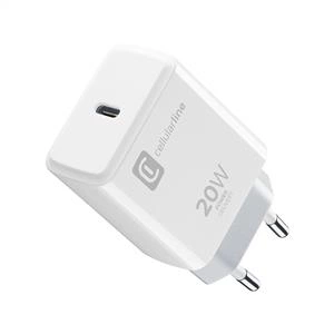 CELLULARLINE 20W ŞARJ ADAPTÖRÜ - BEYAZ