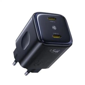 Baseus PicoGo AN13 2C 45W Şarj Adaptörü - Siyah