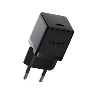 Baseus Palm Hızlı Şarj Adaptörü 1C 20W - Siyah