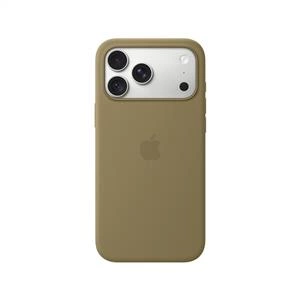 Apple iPhone 18 Pro Max MagSafe Silikon Kılıf - Klasik Zeytin Yeşili