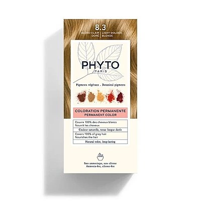 Phyto PhytoColor Doğal İçerikli Bitkisel Saç Boyası 8.3 Sarı Dore