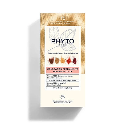 Phyto PhytoColor Bitkisel Saç Boyası 10 - Çok Açık Sarı Yeni Formül