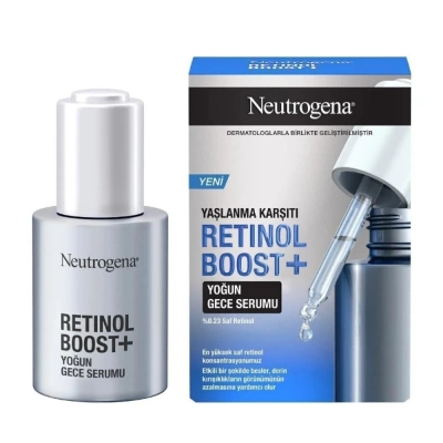 Neutrogena Retinol Boost Kırışıklık Karşıtı Yoğun Gece Serumu 30ml