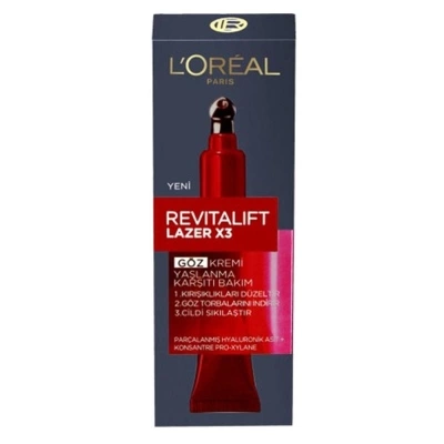 Loreal Paris Revitalift Lazer x3 Göz Kremi 15ml