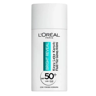 L'Oréal Bright Reveal Koyu Leke Karşıtı Güneş Kremi SPF 50+