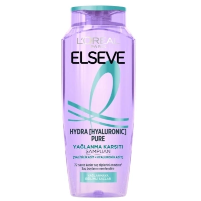 Elseve Hydra Pure Salisilik Asit Içeren Yağlanma Karşıtı Arındırıcı Şampuan 300 ml