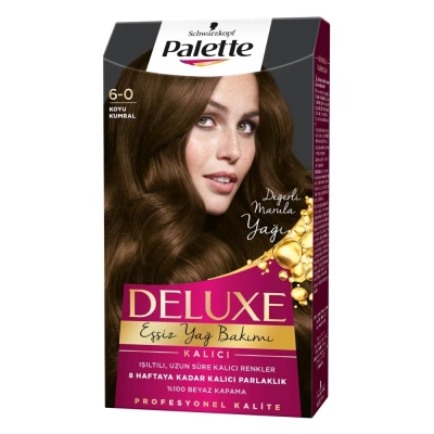 Palette Deluxe Koyu Kumral 6-0 Saç Boyası