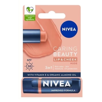 Nivea Dudak Bakım Kremi SPF30 Nude 4.8gr