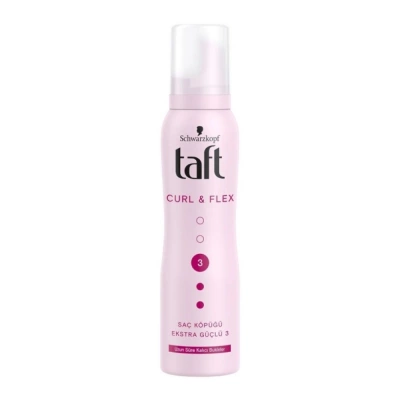 Taft Curl Flex Saç Köpüğü 150ml