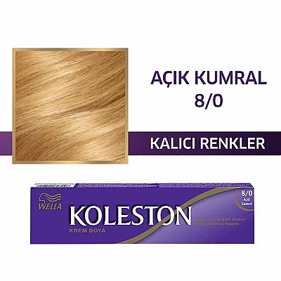 Koleston Tüp Boya 8/0 Açık Kumral 50 ml