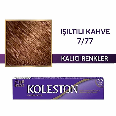 Koleston Tüp Boya 7/77 Işıltılı Kahve