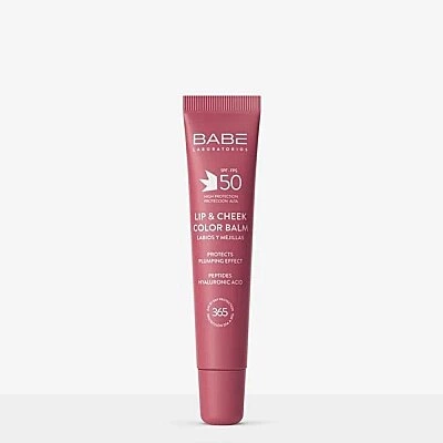 Babe Lip and Cheek Color Balm SPF50 Dudak ve Yanak Balmı 20 ml - Velvet