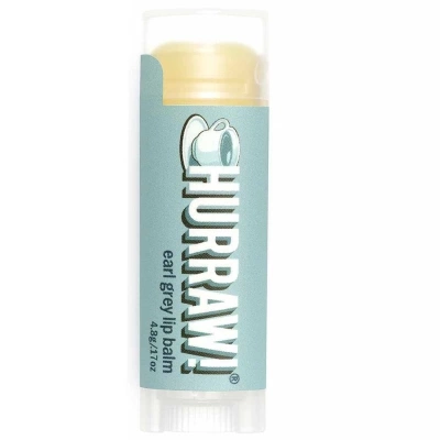 Hurraw Earl Grey Lip Balm Dudak Bakım Kremi 48g