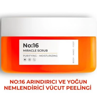 Sinoz No: 16 Yoğun Nemlendirici, Besleyici ve Arındırıcı Vücut Peelingi 250 ml