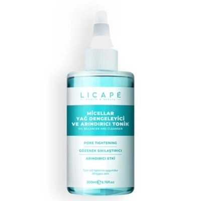 Licape Gözenek Sıkılaştırıcı ve Yağ Dengeleyici Tonik 200 ml