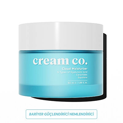 Cream Co. Moisturizer Su Bazlı Nemlendirici Yüz Kremi 50ml