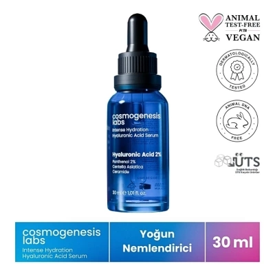 Cosmogenesis Labs Yoğun Nemlendirici Güçlendirici Hyalüronik Asit Serum 30ml