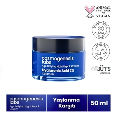 Cosmogenesis Labs Yaşlanma Karşıtı Gece Onarım Kremi 50ml