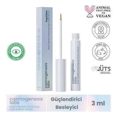 Cosmogenesis Labs Kaş & Kirpik Şekillendiren Güçlendiren Besleyici Serum 3ml