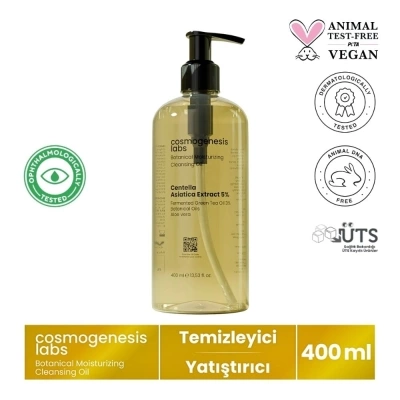 Cosmogenesis Labs Nemlendirici Cilt ve Makyaj Temizleme Yağı 400ml