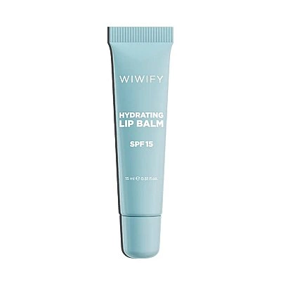 Wiwify Hydrating Lip Balm SPF 15 – Şeffaf &amp; Parlak Bitişli Güneş Korumalı Dudak Balmı 15 ml