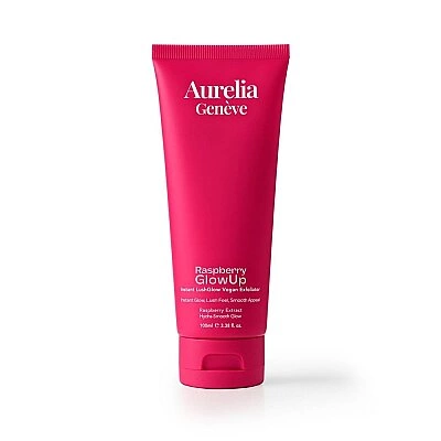 Aurelia Geneve Raspberry GlowUp Vegan Aydınlatıcı Yüz Peelingi 100 ml