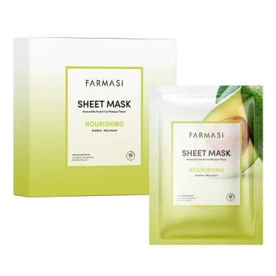 Farmasi 5.Li Nourishing Avokadolu Kağıt Maske 28 gr