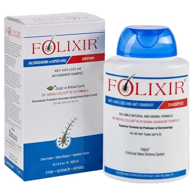 Folixir Saç Dökülmesi ve Kepeğe Karşı Şampuan 300 ml