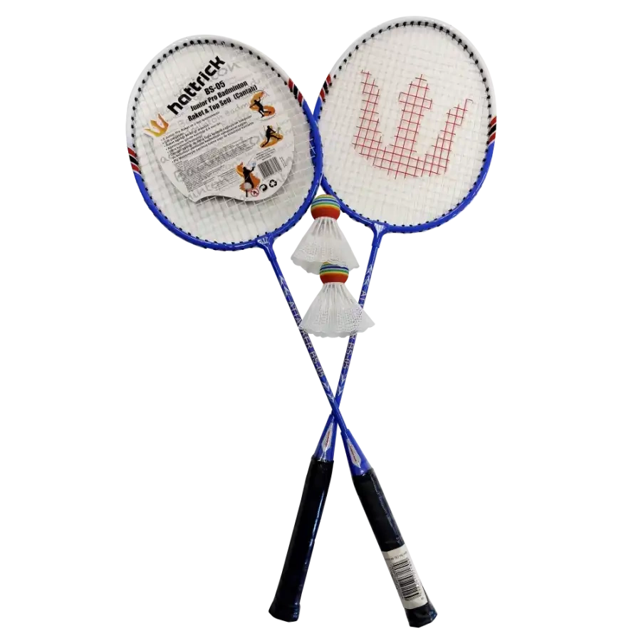 BS-05 JUNIOR PRO BADMINTON RAKET VE TOP SETİ