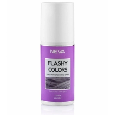 Neva Flashy Colors Geçici Renklendirici Saç Spreyi Lavanta 75ml