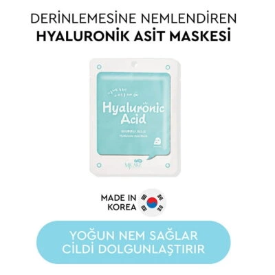 Mjcare Hyalüronik Asit Özlü Yüz Maskesi