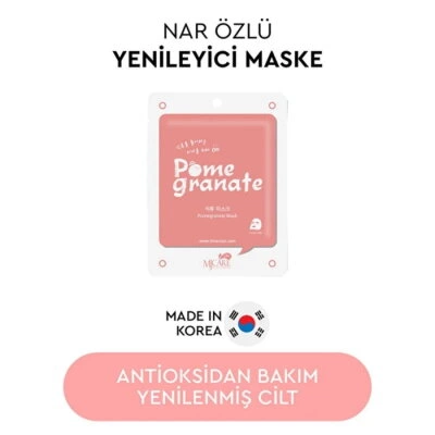 Mjcare Nar Özlü Yüz Maskesi