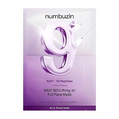 Numbuzin No 9 Nad Bio Lifting-sil Full Face Maske