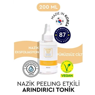 Bibimcos AHA-BHA Facial Tonik 200ml